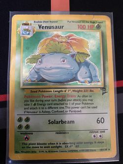 Pokémon Base Set 2 Venusaur HP