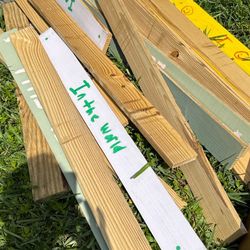 22 Pine Boards – 39” x 3½” x ¾” – DIY / Crafts / Shelving