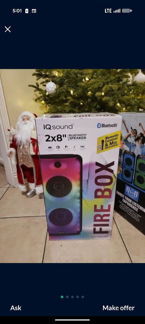 Super loud Speaker Bluetooth Karaoke π€ 2x15