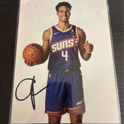 Oso Ighodaro Signed picture.