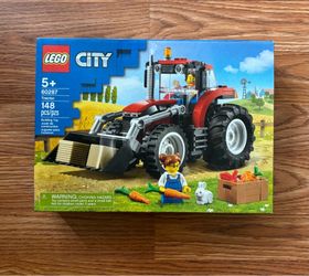 Lego city tractor and friends