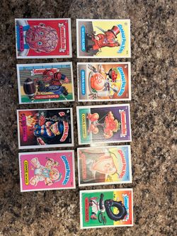 Vintage 1986 $ 1987 GPK cards