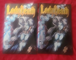 2 Lady death  between heaven and hell comic book #1