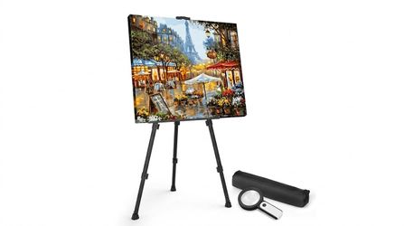 Art Bundle – Adjustable Easel, Paint by Numbers & Magnifying Glass
