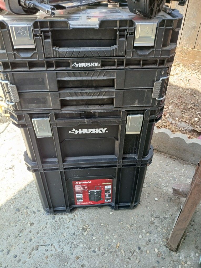 Husky 3 Stack Tool Box