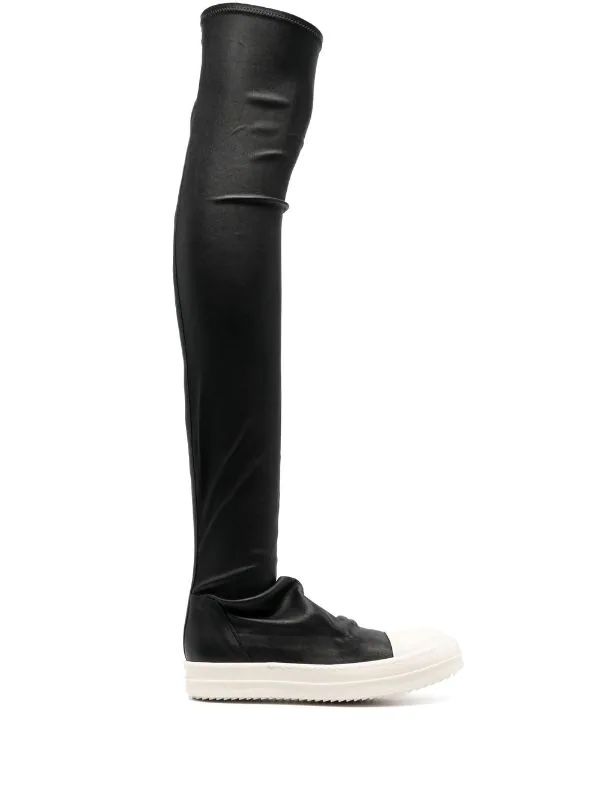 Rick Owens Modify Thigh High Boots