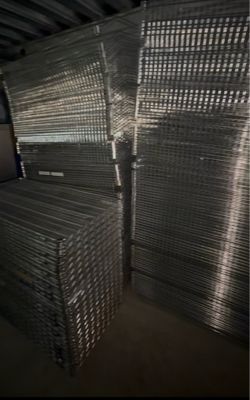 Wire shelving
