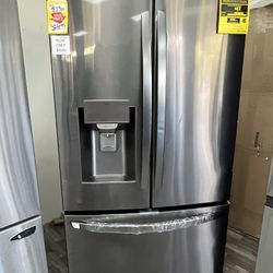 Now Only $899 (Was $1499) LG 26 Cu Ft Smart Wi-Fi Enabled French Door Refrigerator w Dual Ice Maker (MSRP $2900)