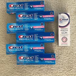 Crest Pro-Health Sensitive & Enamel Shield Toothpaste,4.3 oz All (7) For $15
