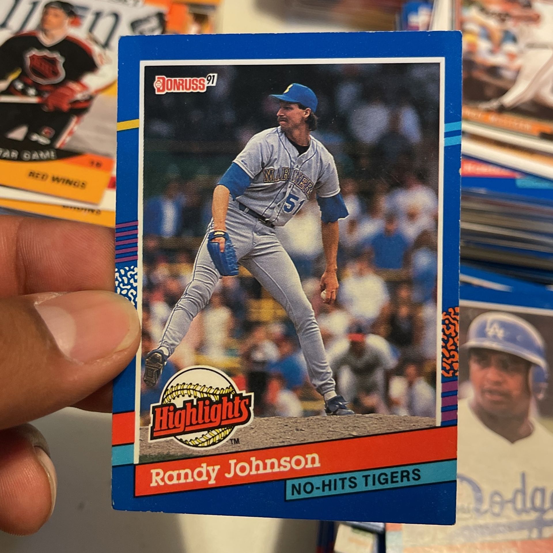 DonRuss 91 Randy Johnson