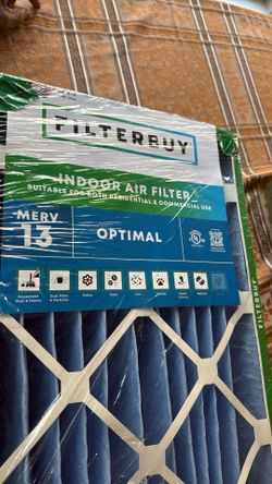 Air Filter 14x20x4, (2 Pack) HVAC, $10