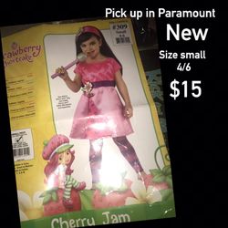 Strawberry short cake costume