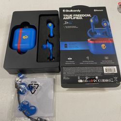 New Skullcandy Indy Evo True Wirelless Ear buds Blue