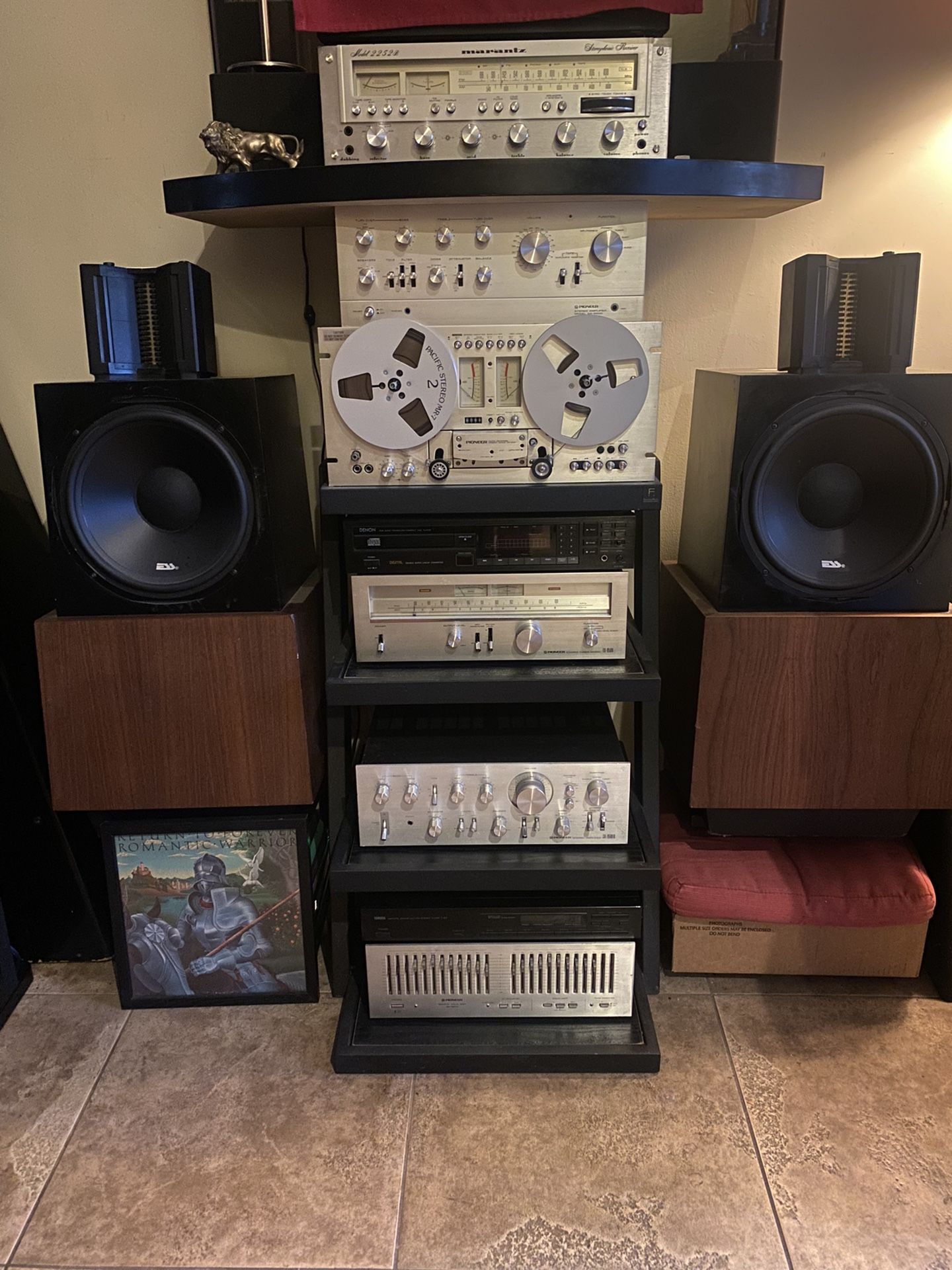 Large Speaker liquidation sale everything must go call for prices for