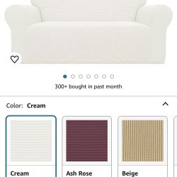 Loveseat Sofá Slipcover 