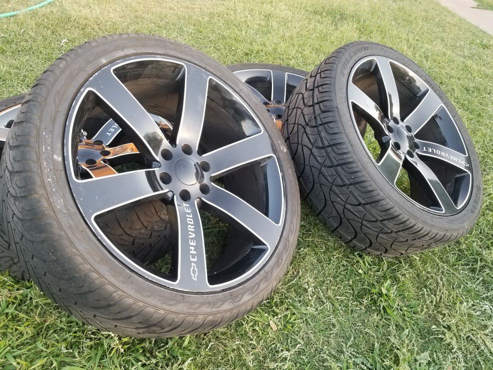 24s rims and tires