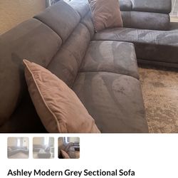 Grey modern Sectional Sofa 