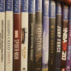 11 Ps4 Games All In Excellent Condition See Listing For Titles 