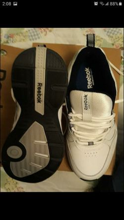 Reebok Royal Trainer X-wide 4E 9.5 size mens brand new never been worn.