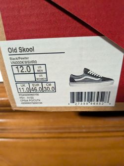 Vans size 12