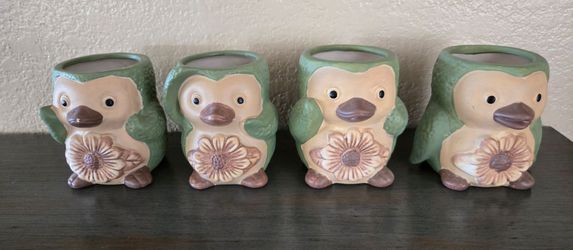 Set of 4 Mini Pots
