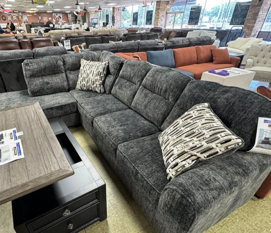 AP🎉 2 Piece Sectional Couch With Chaise,Color Options// Financing & Delivery 