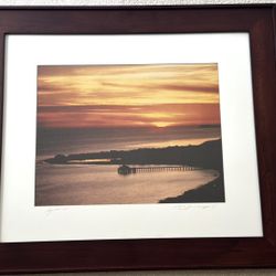 Nice Painting In Custom Frame 