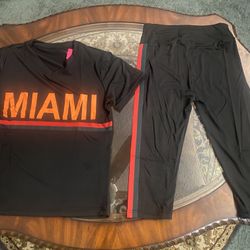 MIAMI T-Shirt And Pants