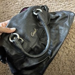Leather Coach Purse