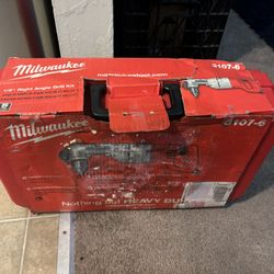 7 Amp Corded 1/2 in. Corded Right-Angle Drill Kit with Hard Case