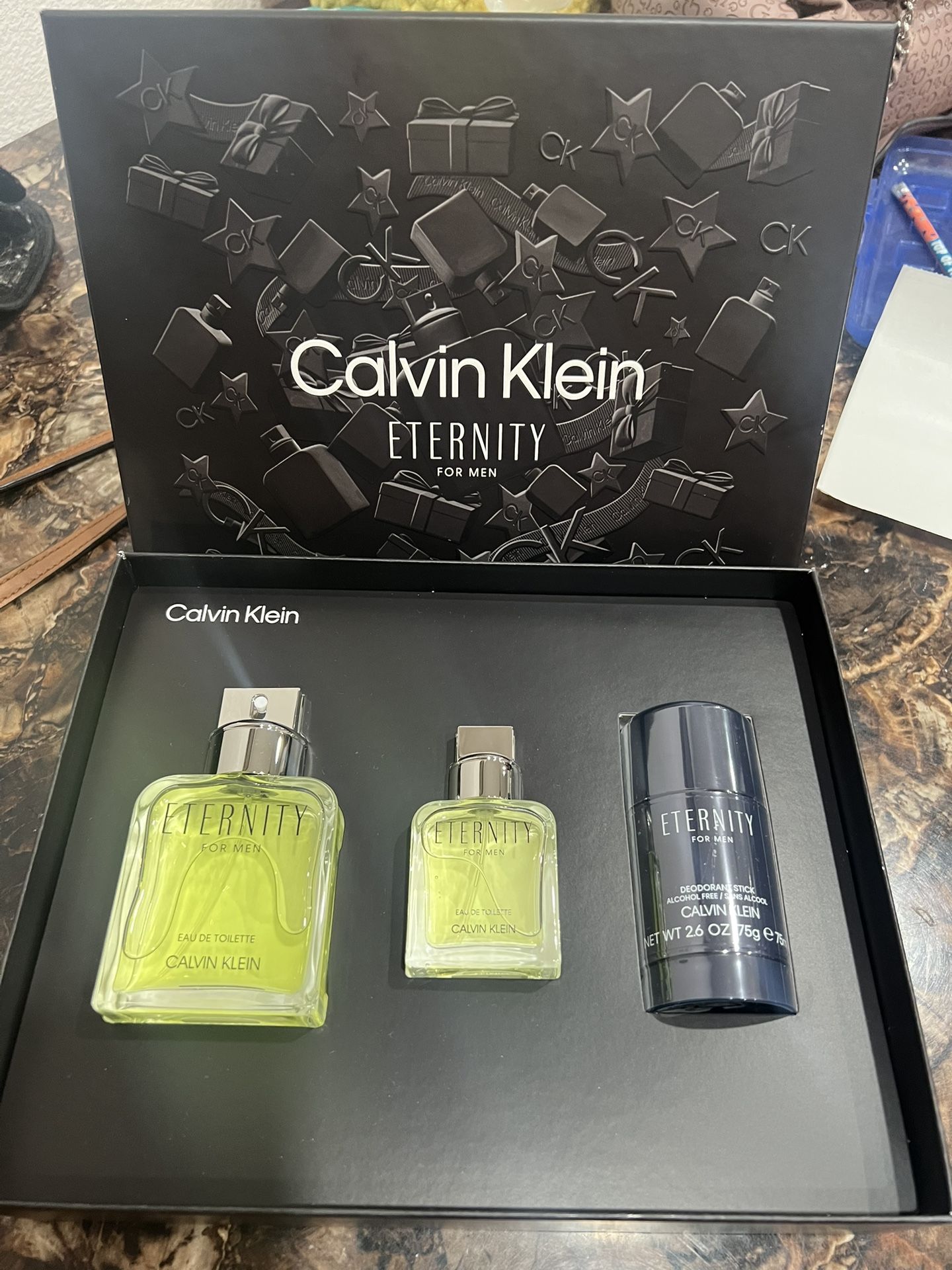 Calvin Klein 3-Piece ETERNITY Gift Set