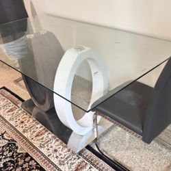 Rectangular 5 Piece Dining Table Set