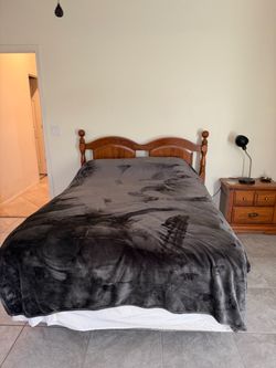 Bedroom Set with Full Mattress