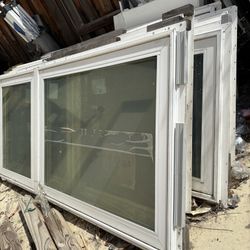 Multi Panel Vinyl Windows $100 Each 