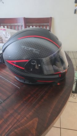 XL Torc motorcycle helmet