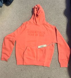 Coral essentials hoodie adult medium