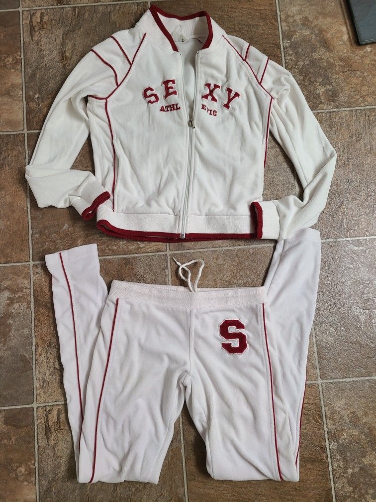 2 Piece Set Velvet Size Small