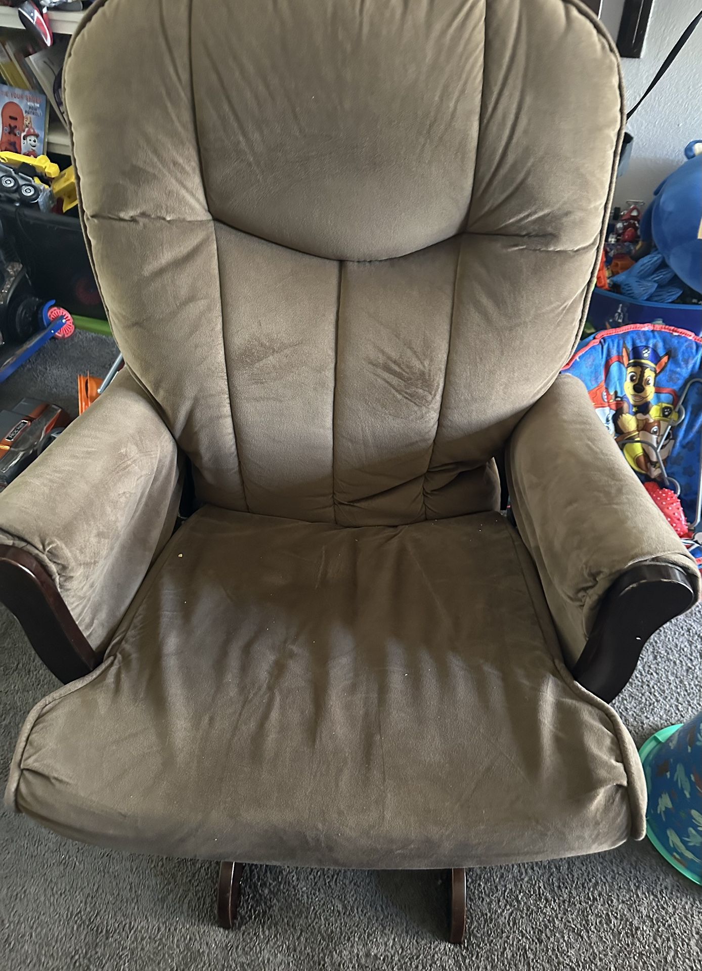 Brown Rocking Chair