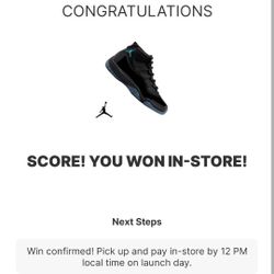 Jordan 11 Gamma Multiple Men's Sizes