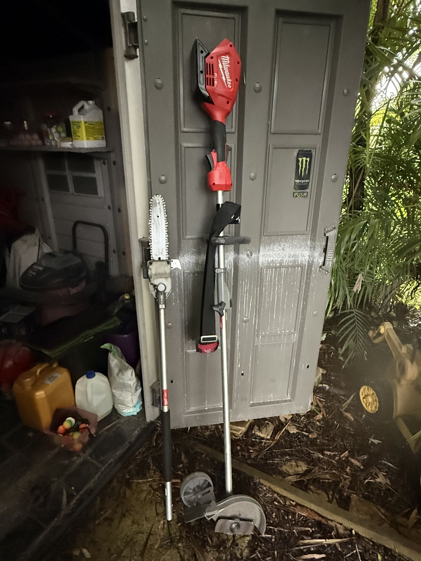 Milwaukee Edger And Pole Chainsaw