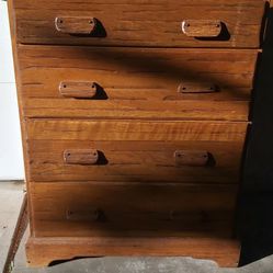 Wood Dresser 35 X 19 X45 Free