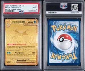 Pokemon PSA 9 CR Mega Greninja ex