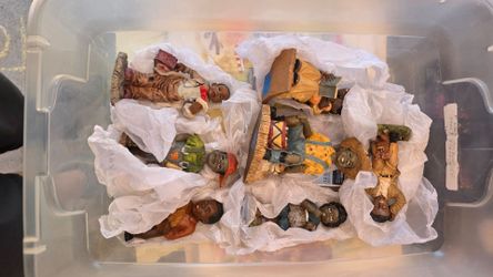 Hand-painted 1990s figurines