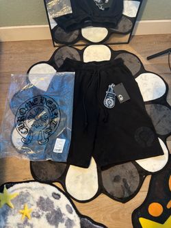 Chrome Hearts black shorts