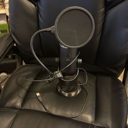 Blue Microphone With Filter 