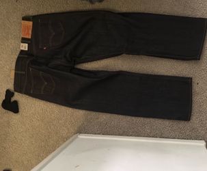 Charcoal Shrink To Fit  501s