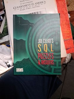 SQL Puzzles And Answers