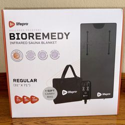 LifePro Bioremedy Infrared Sauna Detox Recovery Blanket Large, Portable 31"x71”