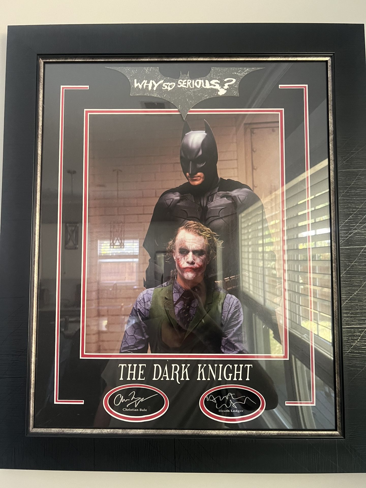 Dark Knight Heath Ledger Memorabilia