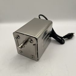 110V Grill Rotisserie Motor, 15watt, Stainless Steel, 80lbs Load            